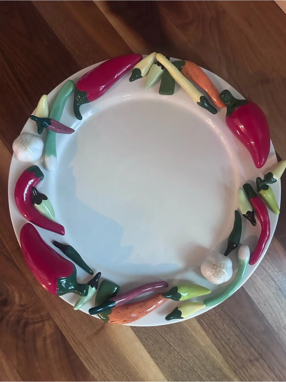 Siesta ware veggie ceramic tray